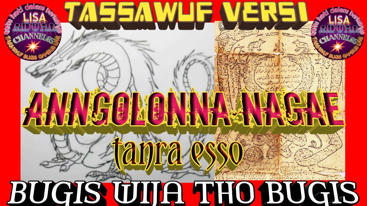 anngolonna nagae tanra Esso tasawuf versi lisa ridwan channel65