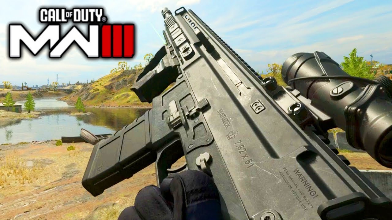 Heavy Hitter - CZ BREN 2 Battle Rifle (MTZ-762) in Modern Warfare 3 OPEN BETA Gameplay