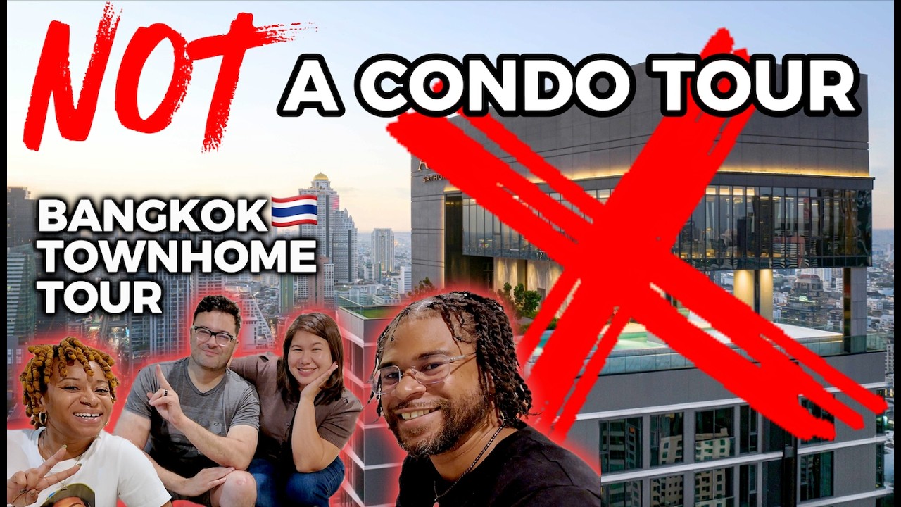 Bangkok Townhome Tour 🇹🇭 2BR Airbnb in Punnawithi (Better Than a Condo?)
