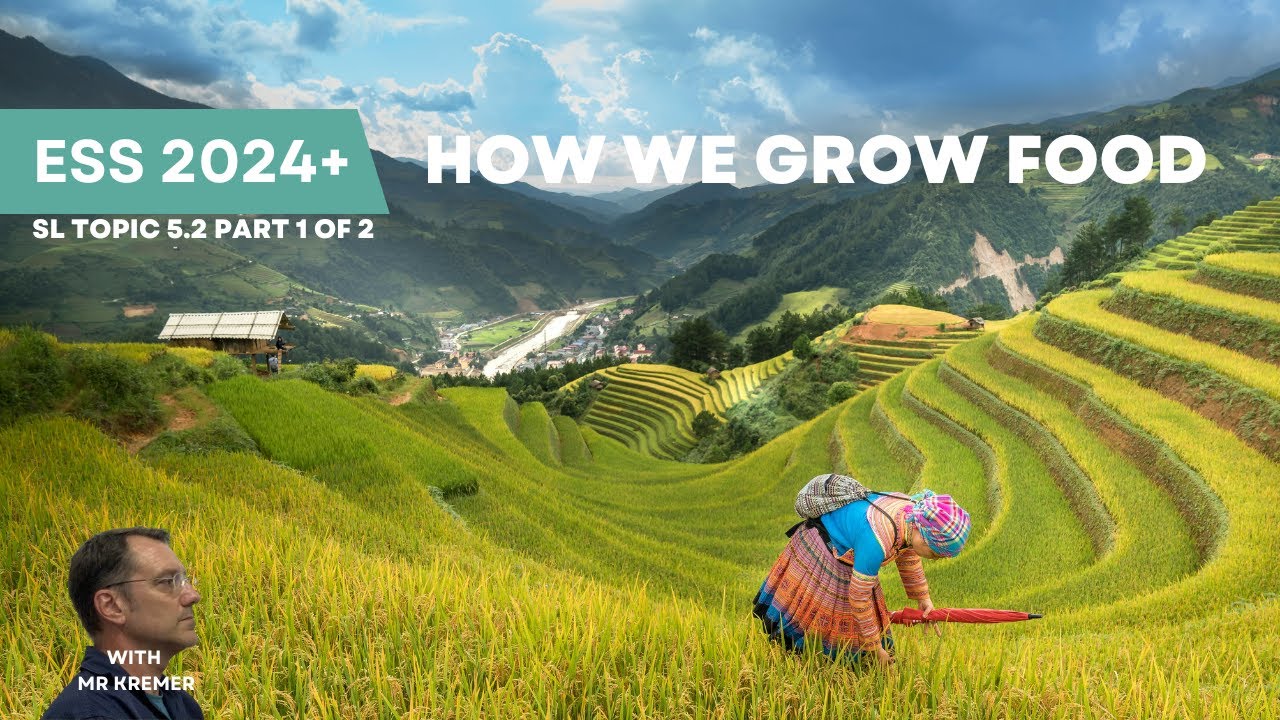 IB ESS SL Topic 5.2 Agriculture and Food Exam Prep Part 1 of 2: How We Grow Food