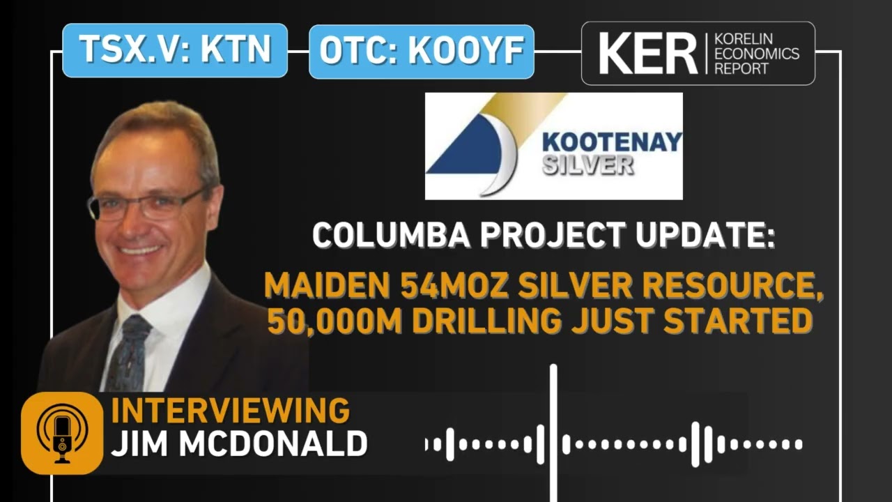 Новости проекта Kootenay Silver – Columba: ресурсы Maiden составляют 54 млн унций серебра, в наст...