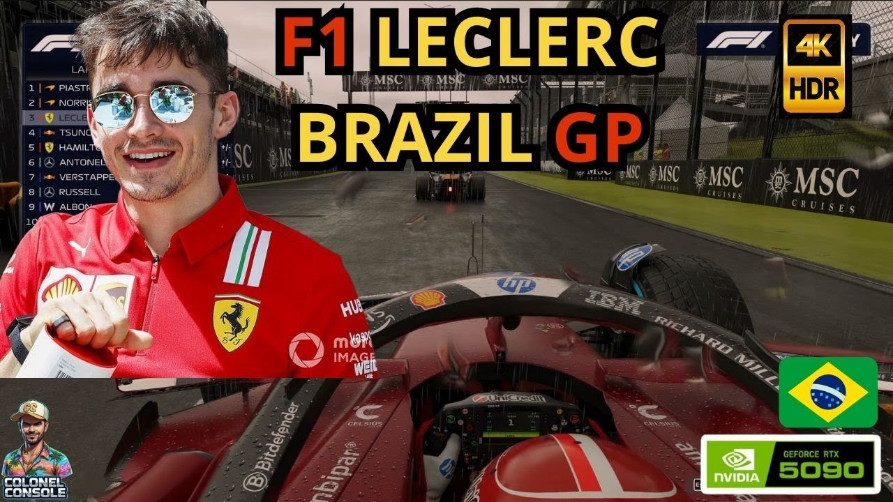 Formula 1 Leclerc Brazil Grandprix | Ultra Realistic F1