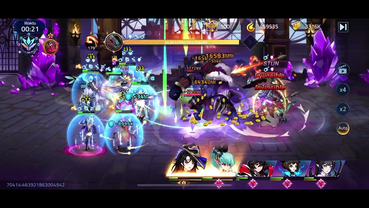 GBR Guild Boss Rush Jumat Lizard King (Charger) - Mobile Legends Adventure MLA