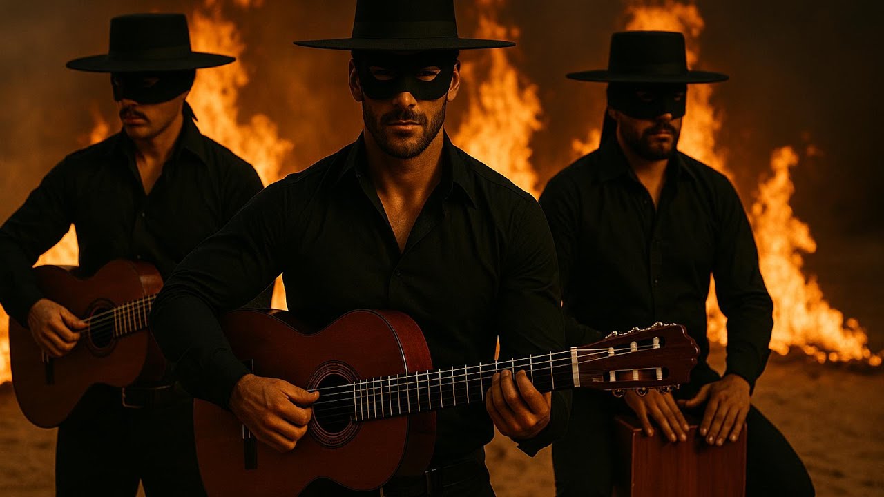 Los Tres de la Sombra - Fiery Flamenco Rumba -