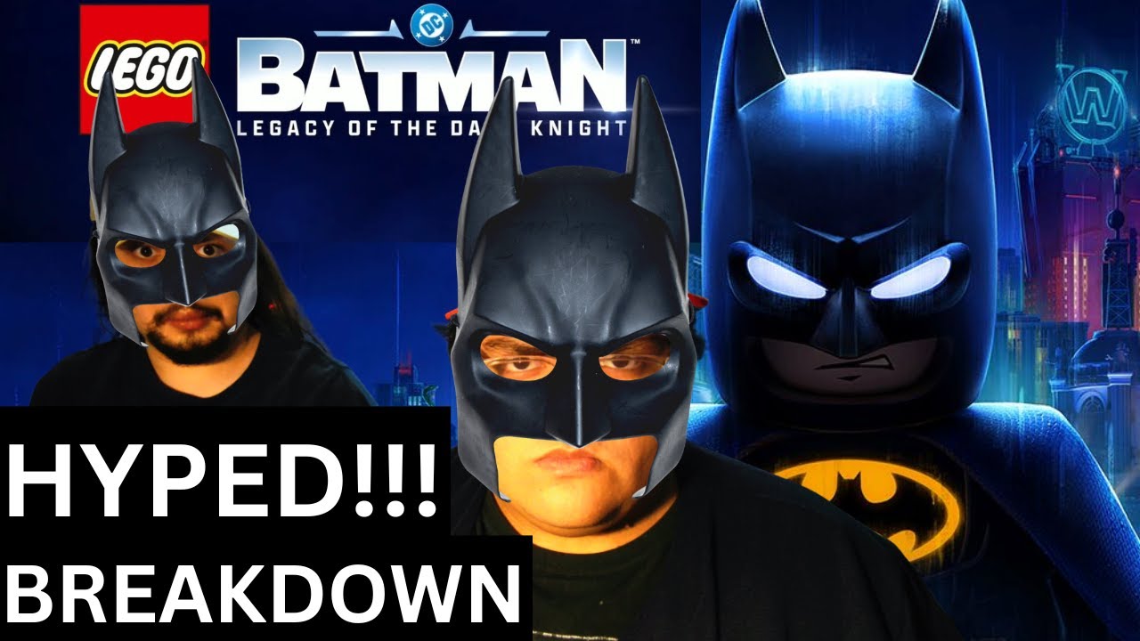 LEGO Batman Legacy of the Dark Knight Reaction | Full Trailer & Gameplay Breakdown