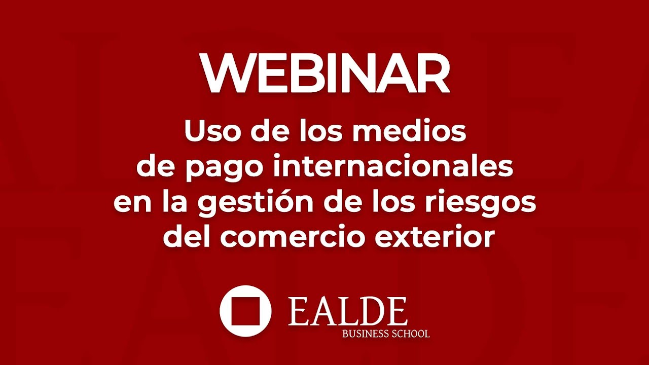 Uso de los medios de pago internacionales en la gestión de los riesgos del comercio exterior