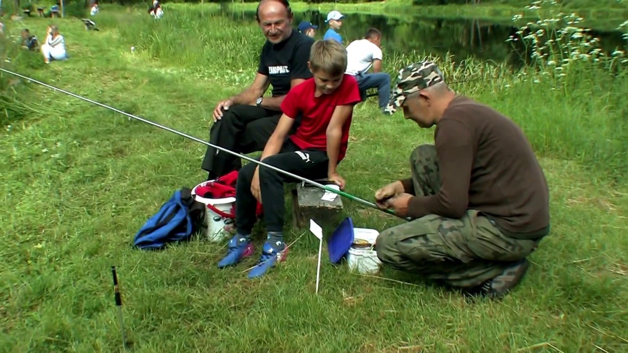 Zawody wędkarskie z okazji Dnia Dziecka Bełżec   Tomaszów Lubelsk