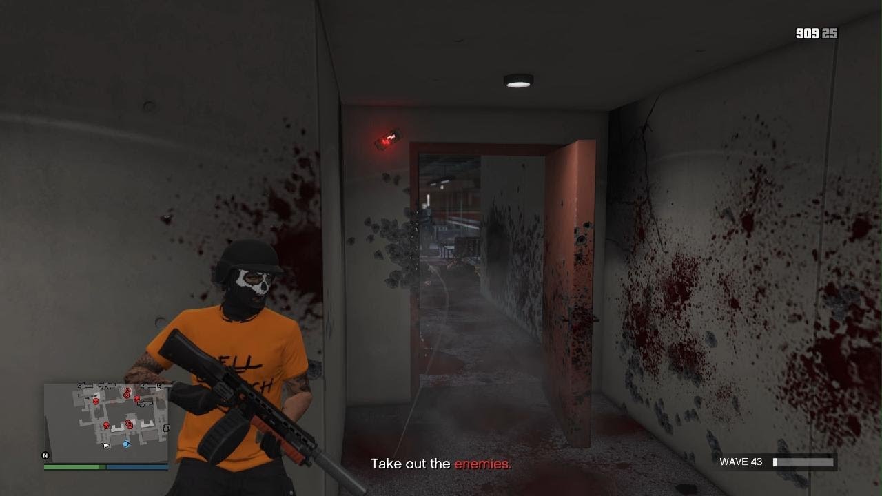 GTA Online - Survival Nuclear Silo Wave 43/44