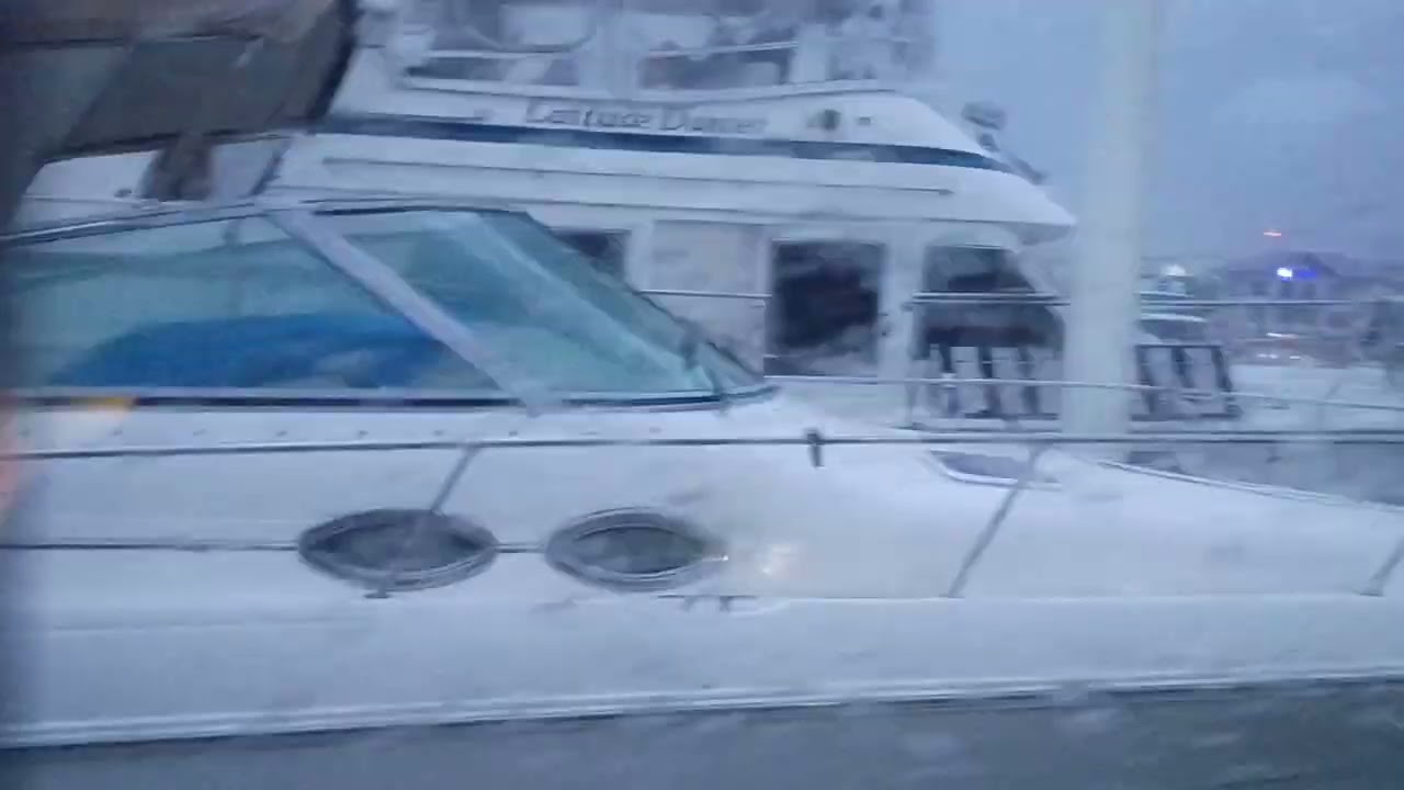 Sudden storm in Fort Myers Beach