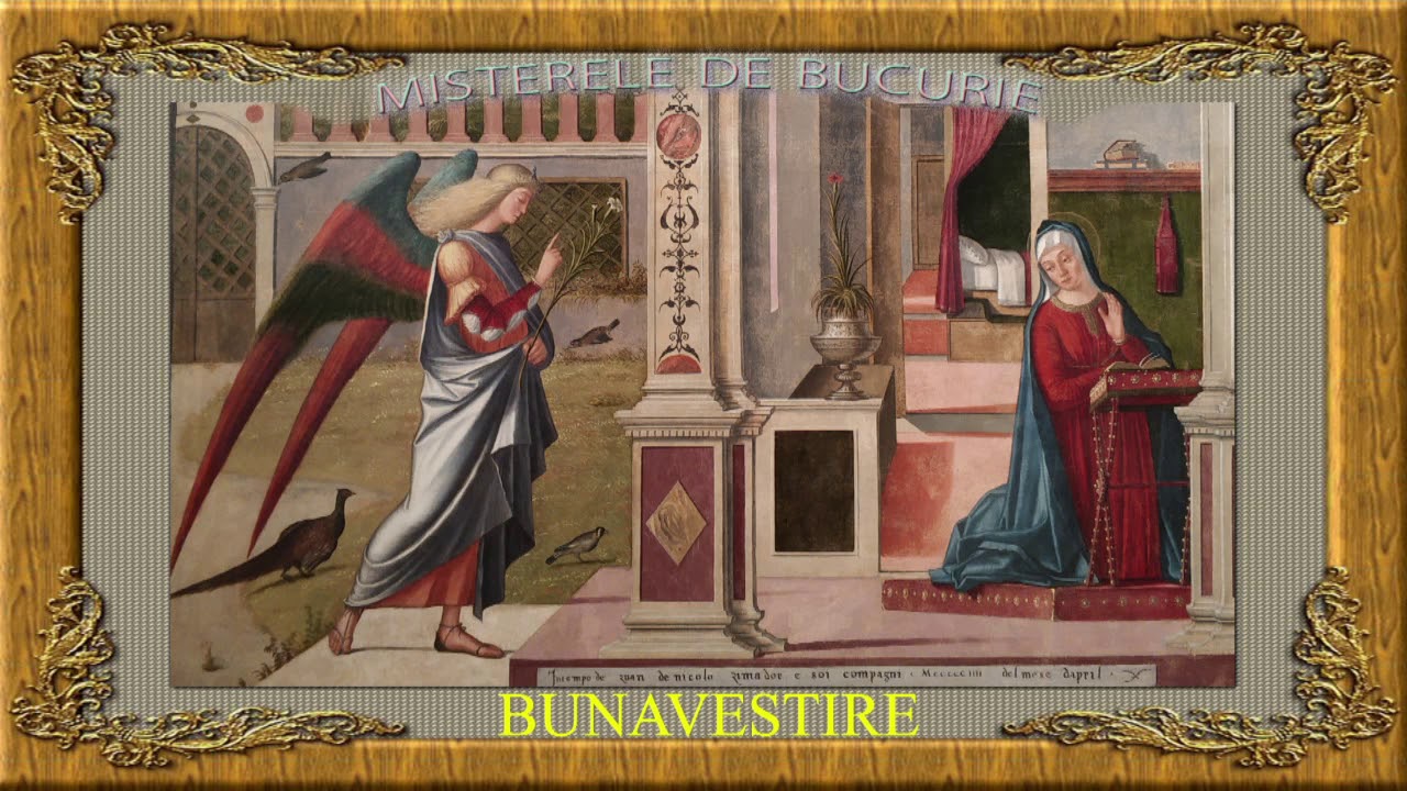 Rugaciunea Sfantului Rozariu &ndash; misterele de bucurie - ritul bizantin
