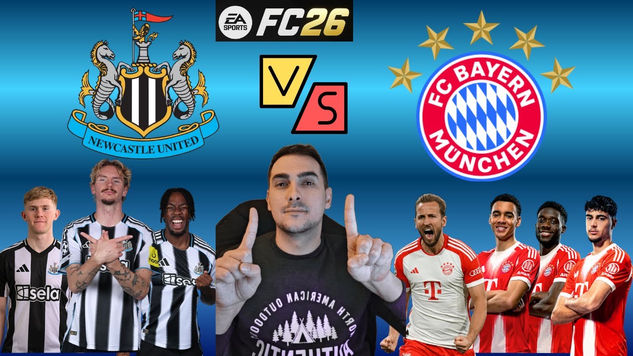 SPREMNI ZA GIGANTA!   NEWCASTLE vs BAYERN | FC26