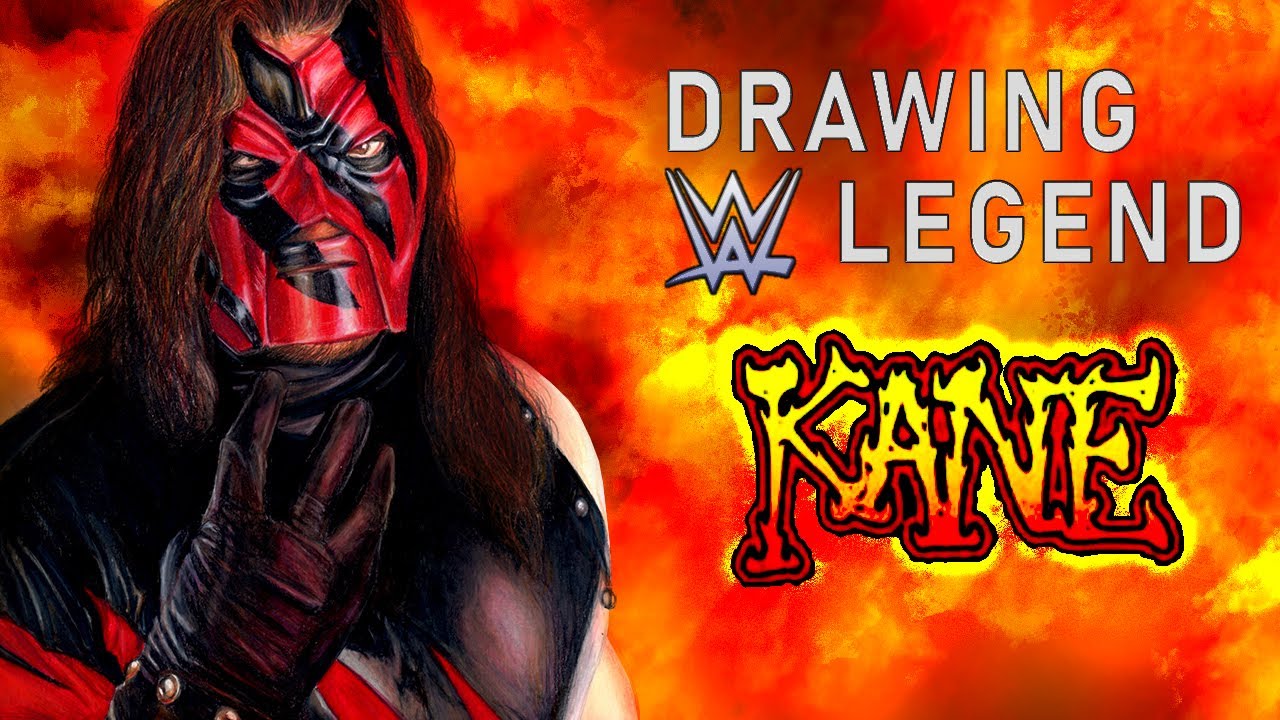 DRAWING WWE LEGEND KANE