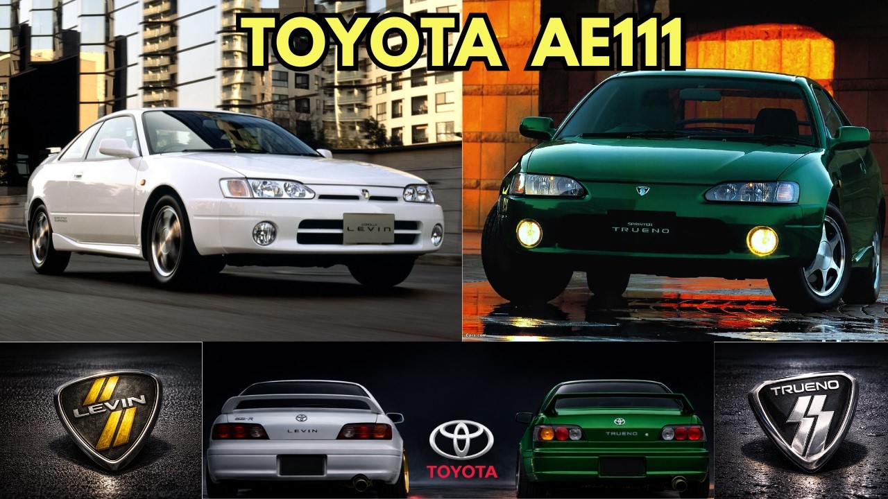 Toyota AE111 Trueno y Levin: El cierre de una era