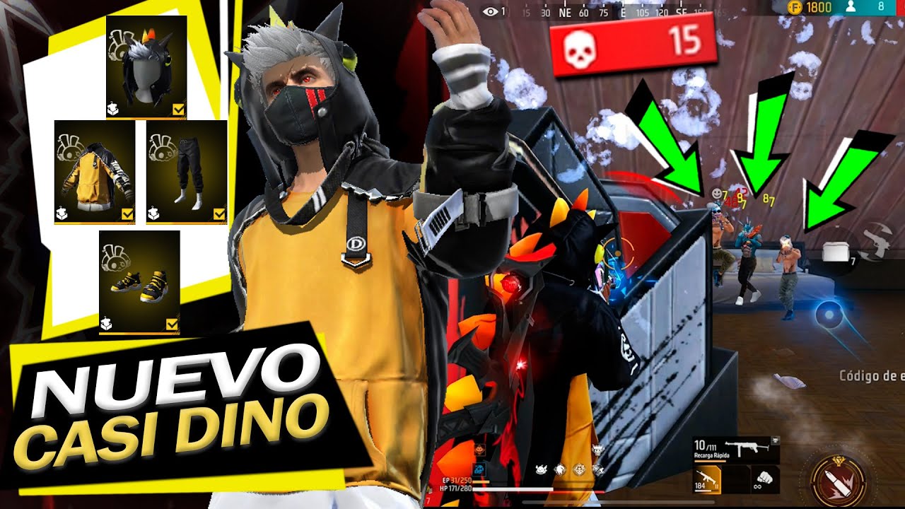 ME LLEGA TODA UNA ESCUADRA AL MISMO TIEMPO😬 POR USAR EL NUEVO DINO 🔥