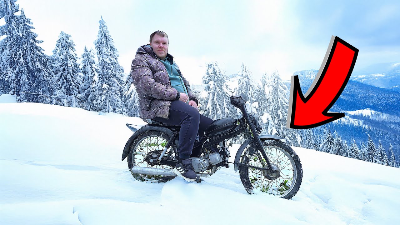 Tomos APN 4 TEST PO SNEGU