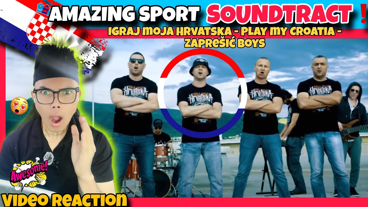 1st Video Reaction to: Zaprešić Boys 🇭🇷- Igraj moja Hrvatska - Play my Croatia  [Official Video]