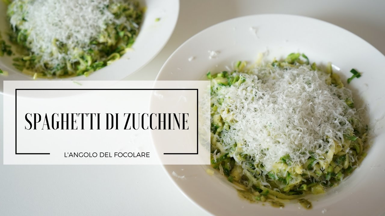 ZOODLE / SPAGHETTI DI ZUCCHINE AL PESTO