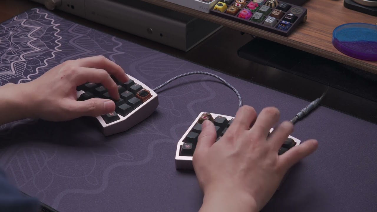 ai03 Altair-X with Gateron Baby Raccoon Switches Typing Sounds
