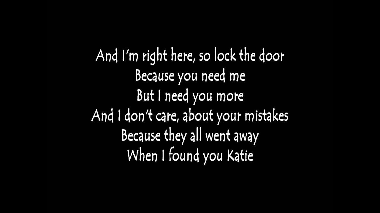 I'll Be Your Man - McFly (Lyrics)