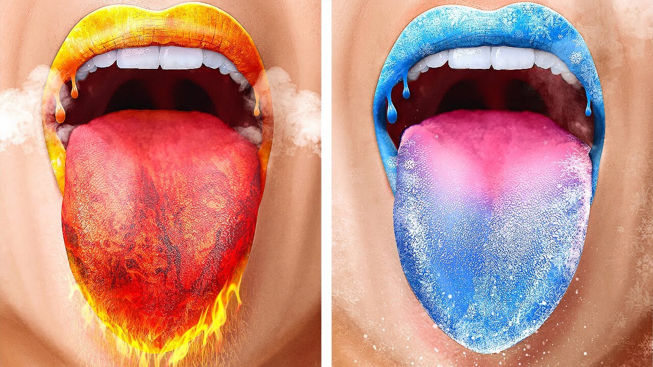 🔥معركة عنصرية ملحمية💧 النار ضد الماء أفضل الحيل الجمالية بواسطة 123 GO!