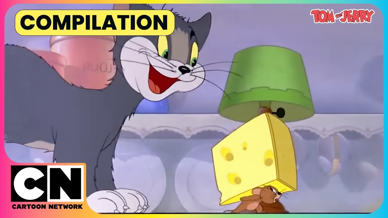 Tom & Jerry 2026✨| Tom Tricks Jerry Again For the Cheese!🧀| Cartoon for Kids 😍​​| @cnindia