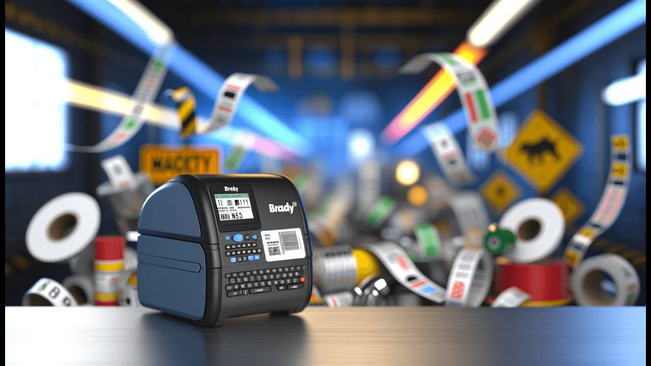 🖨️ Brady M511 Portable Wireless Industrial Label Printer Review: Print Labels Anywhere! 🖨️🏭