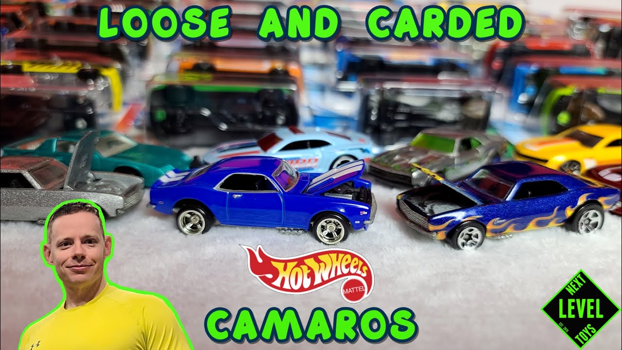 ALL MY HOT WHEELS CHEVY CAMAROS [LOOSE & CARDED]