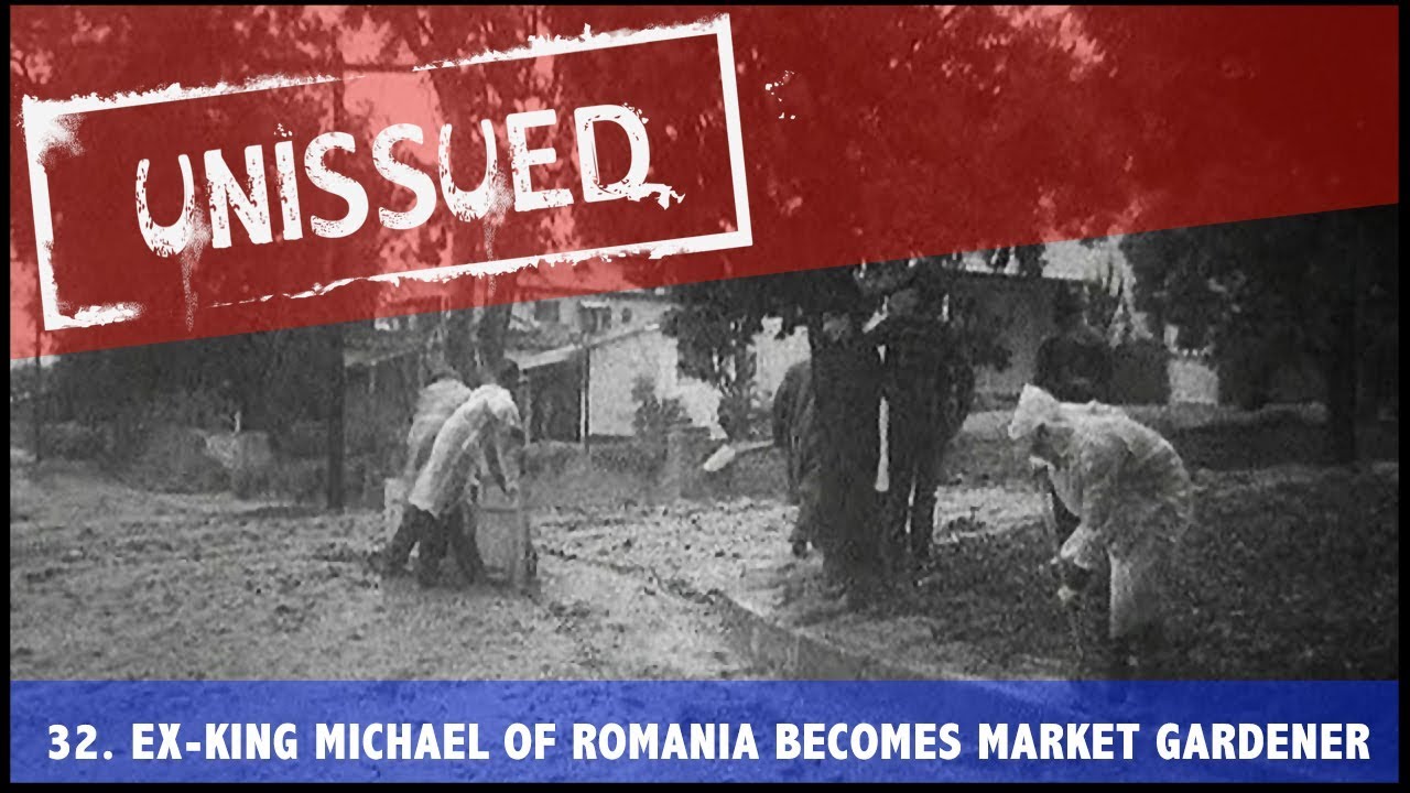 Ex-King Michael Of Romania Becomes Market Gardener (1953) | Unissued Nº32 | British Pathé