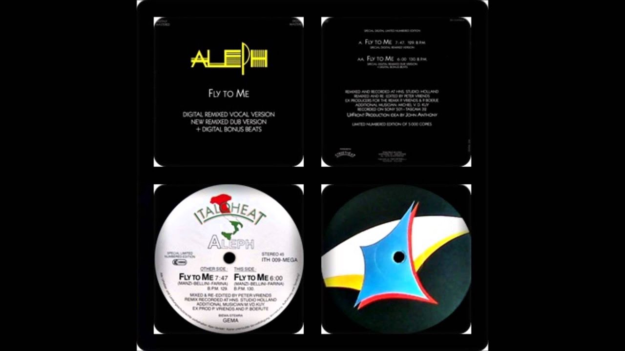ALEPH - FLY TO ME (SPECIAL DIGITAL REMIXED 1986)