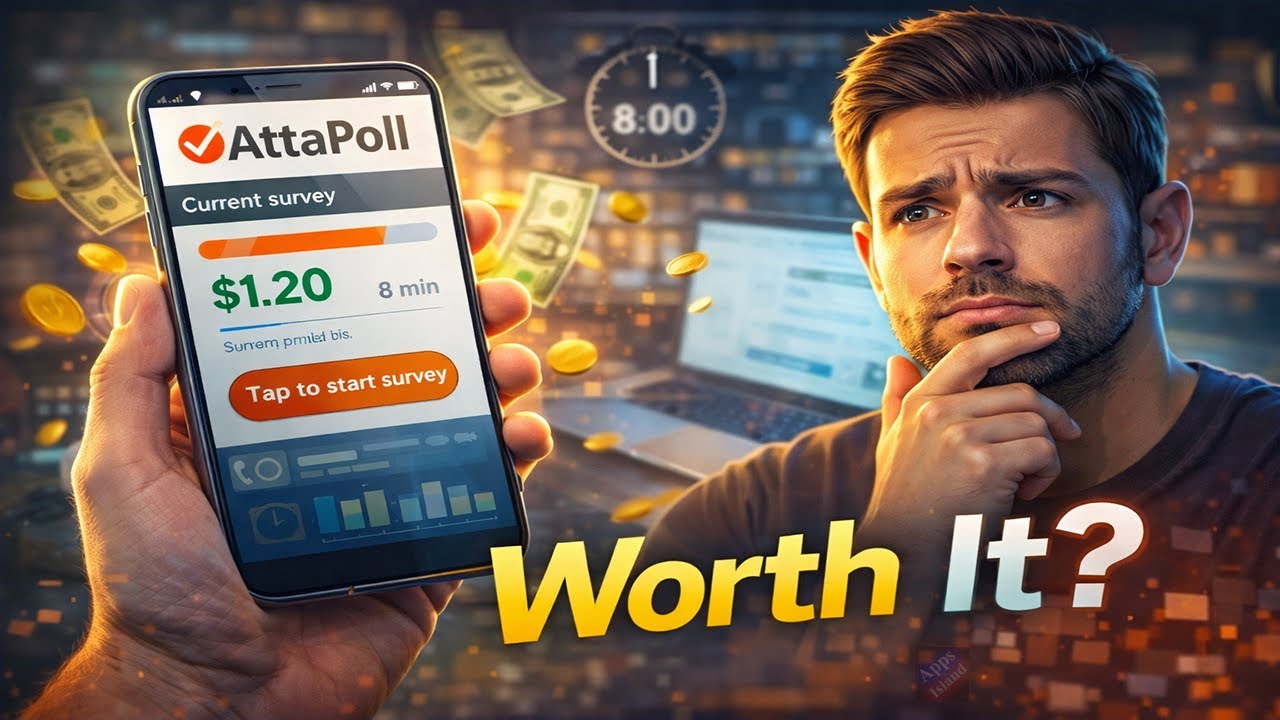 AttaPoll App Review: How Much Can You Really Earn Per Survey?