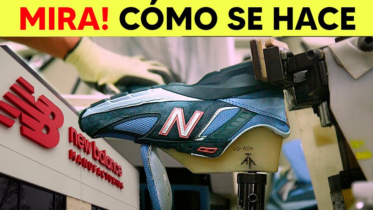 😯DESCUBRE Como se Hacen Las NEW BALANCE [Proceso Desconocido]