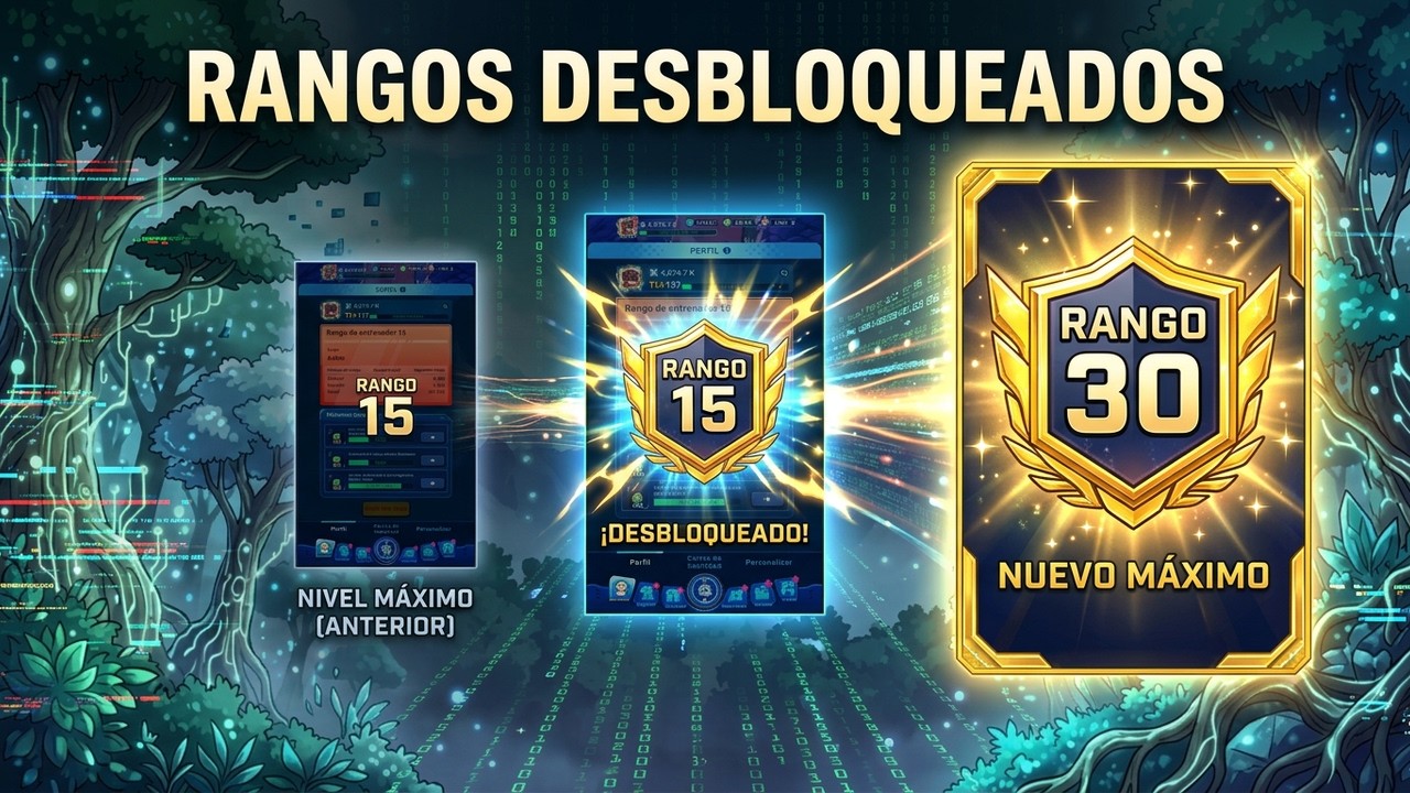 🤯 RANGO 15 YA NO ES EL M&Aacute;XIMO en Digimon UP