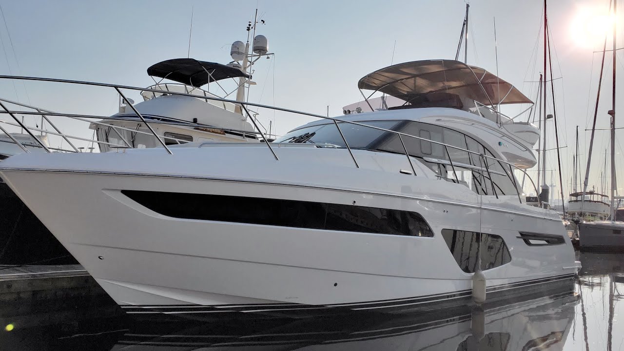 2020 Princess F50 full walkthrough and Sea Trial