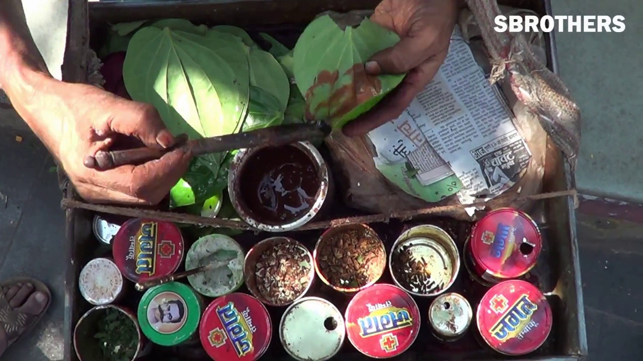 Sada Pan | Paan Mashala | Mumbai Paan | Indian Street Paan | Street Food 2016 | Street Food India