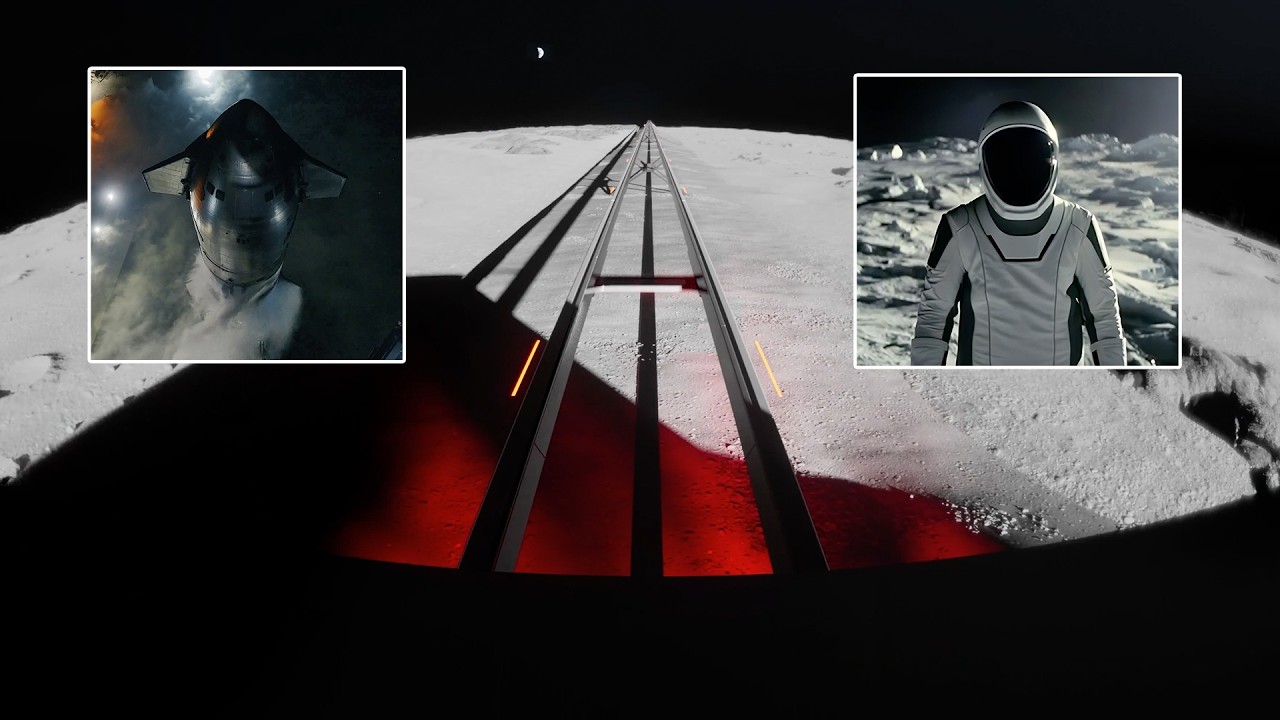SpaceX launches IPO with new promo video that features mass driver on moon