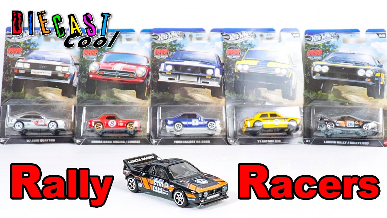 Hot Wheels Silver Series Rally Racers Set