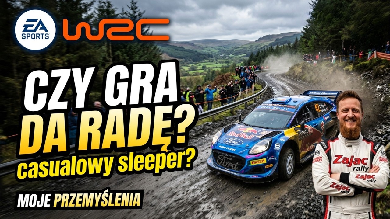 EA WRC | Ta fizyka wymaga kierownicy? Moje wnioski z jazdy na padzie.