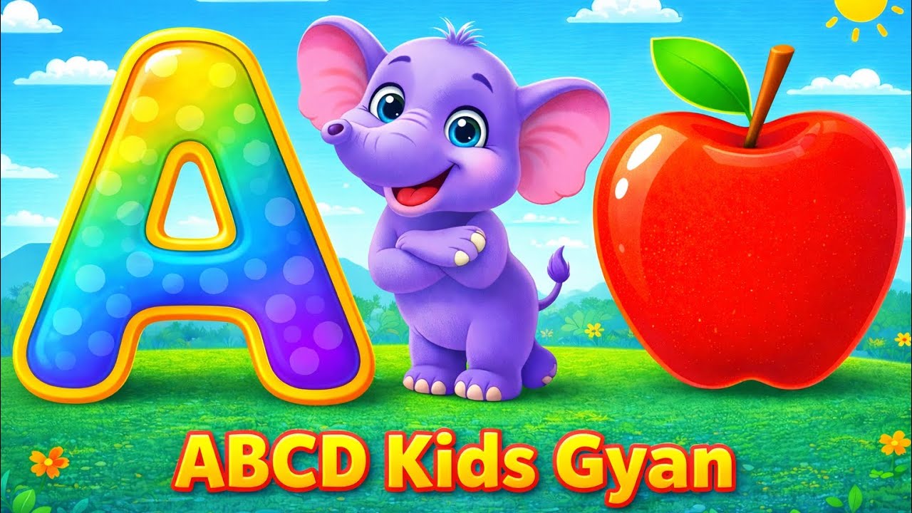 अ से (आनर) आ से (आम)🥭 bachho ki video = @ABCDkidsgyan44