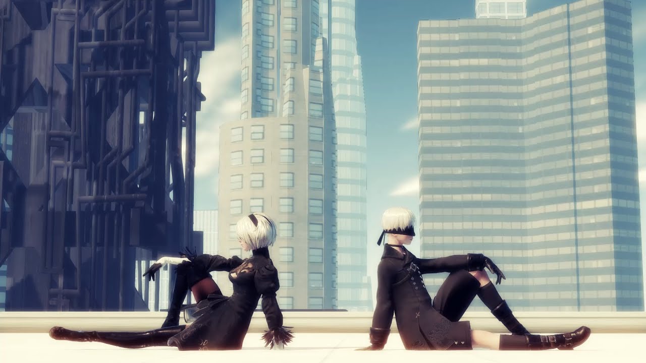 【MMD】Womanizer(NieRAutomata 2B 9S)