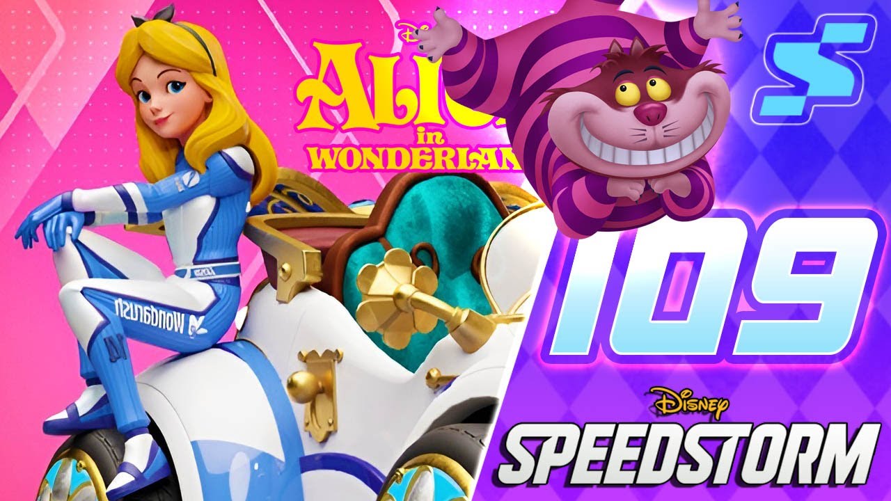 Disney Speedstorm Walkthrough Gameplay Part 109 (PS5) Alice in Wonderland Ch. 1