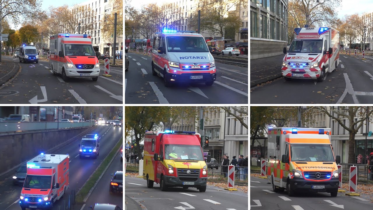 [Großkampftag 11.11] Einsatzfahrten während Sesionsauftakt in Köln 