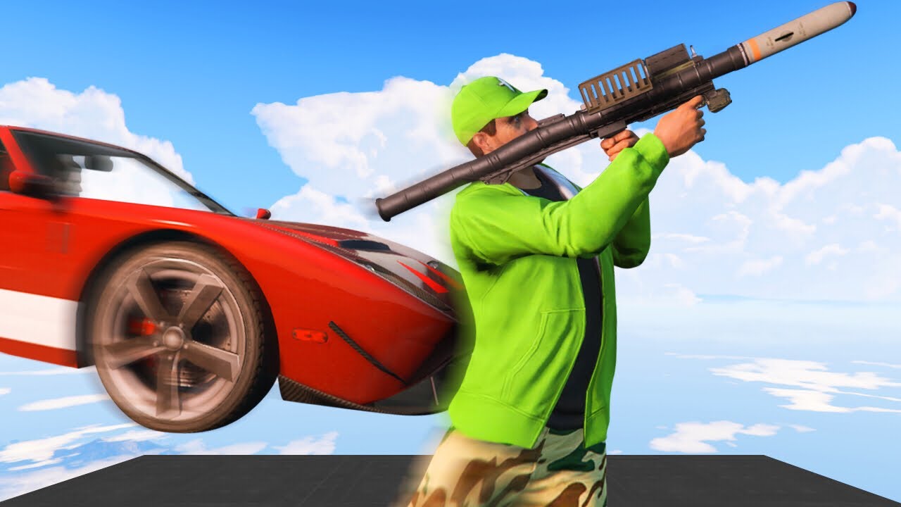 РПГ против летающих машин на скорости 300 миль в час! (Смешные моменты GTA 5)