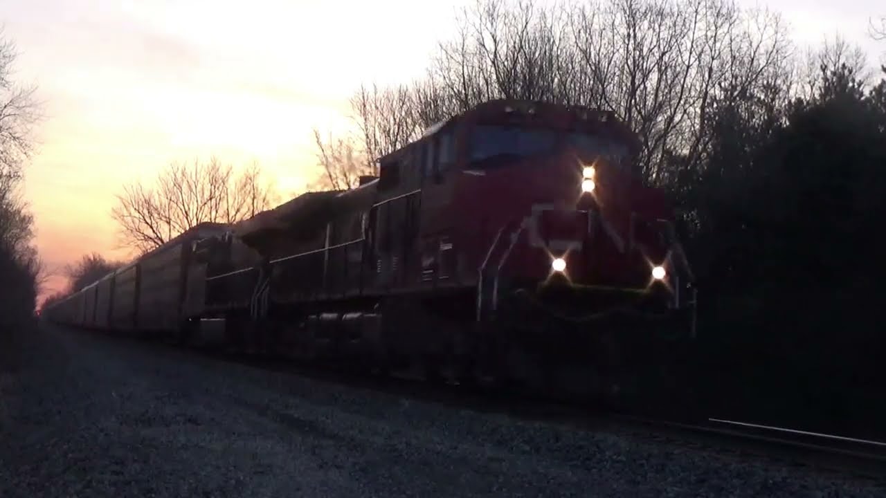 Railfanning On the CN Flint Sub Across Michigan Part 2 April 2024