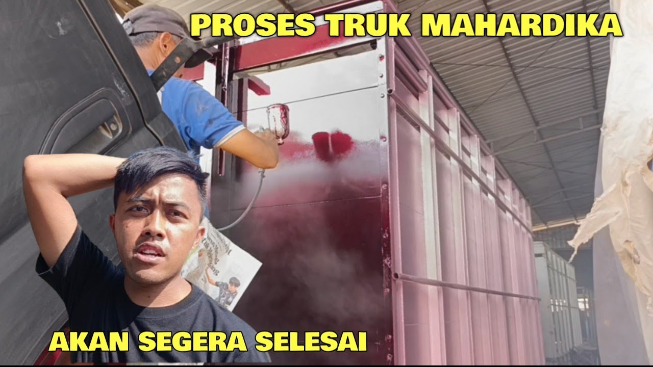Truk Mahardika riswanda sudah hampir selesai