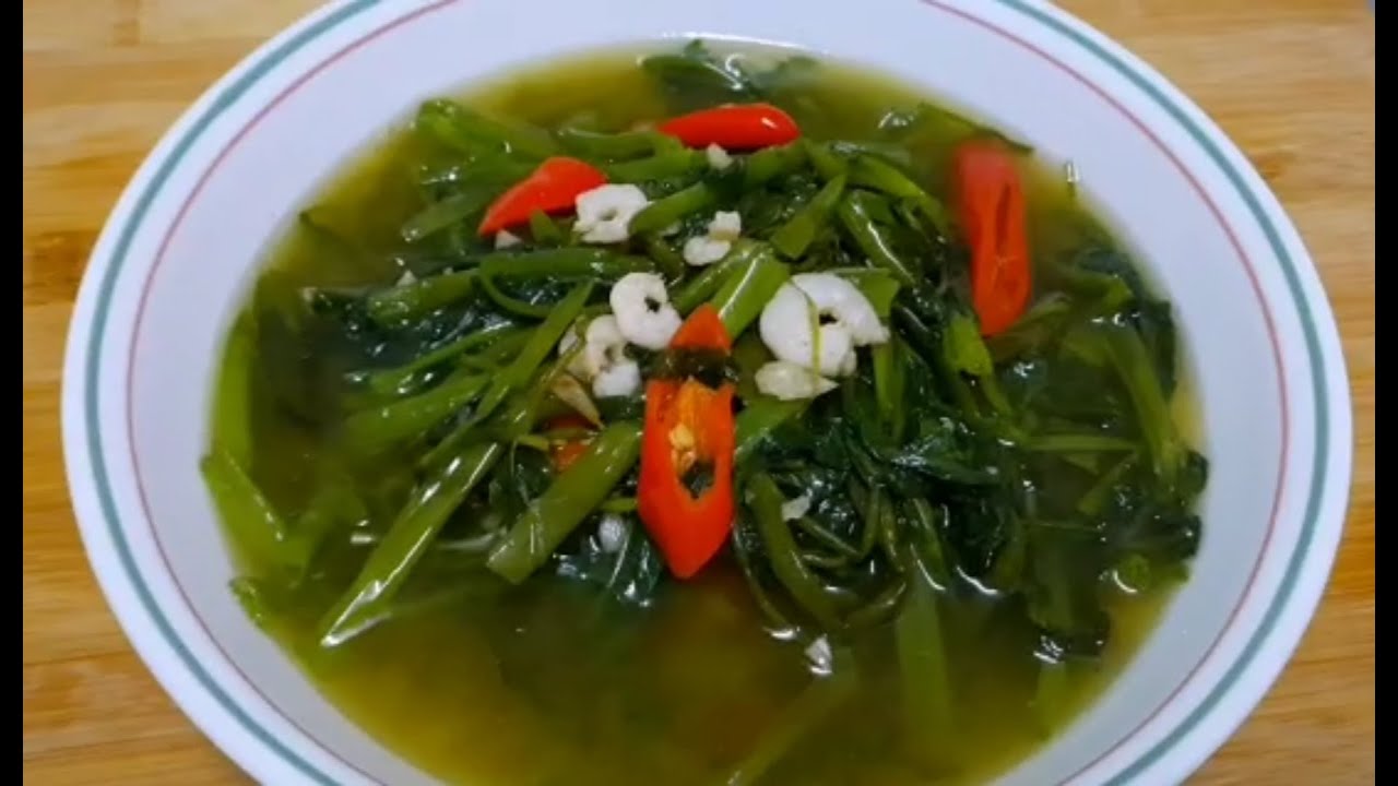 Sup kangkung simple