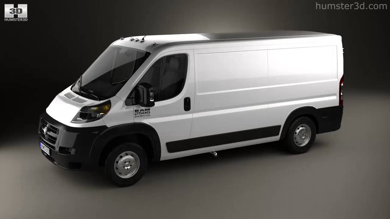 Dodge Ram ProMaster Cargo Van L2H1 2017 3D model by 3DModels.org