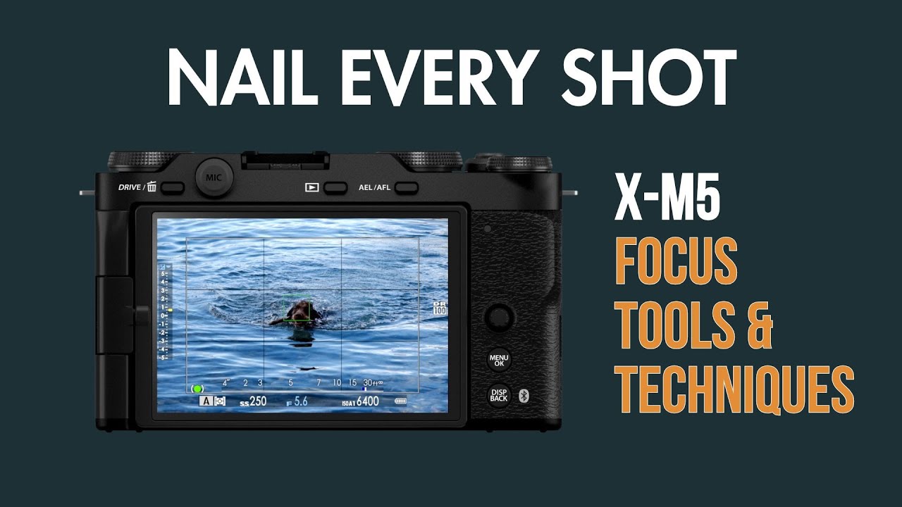 Инструменты и методы фокусировки Fujifilm X-M5: мастер-автофокусировка и ручная фокусировка