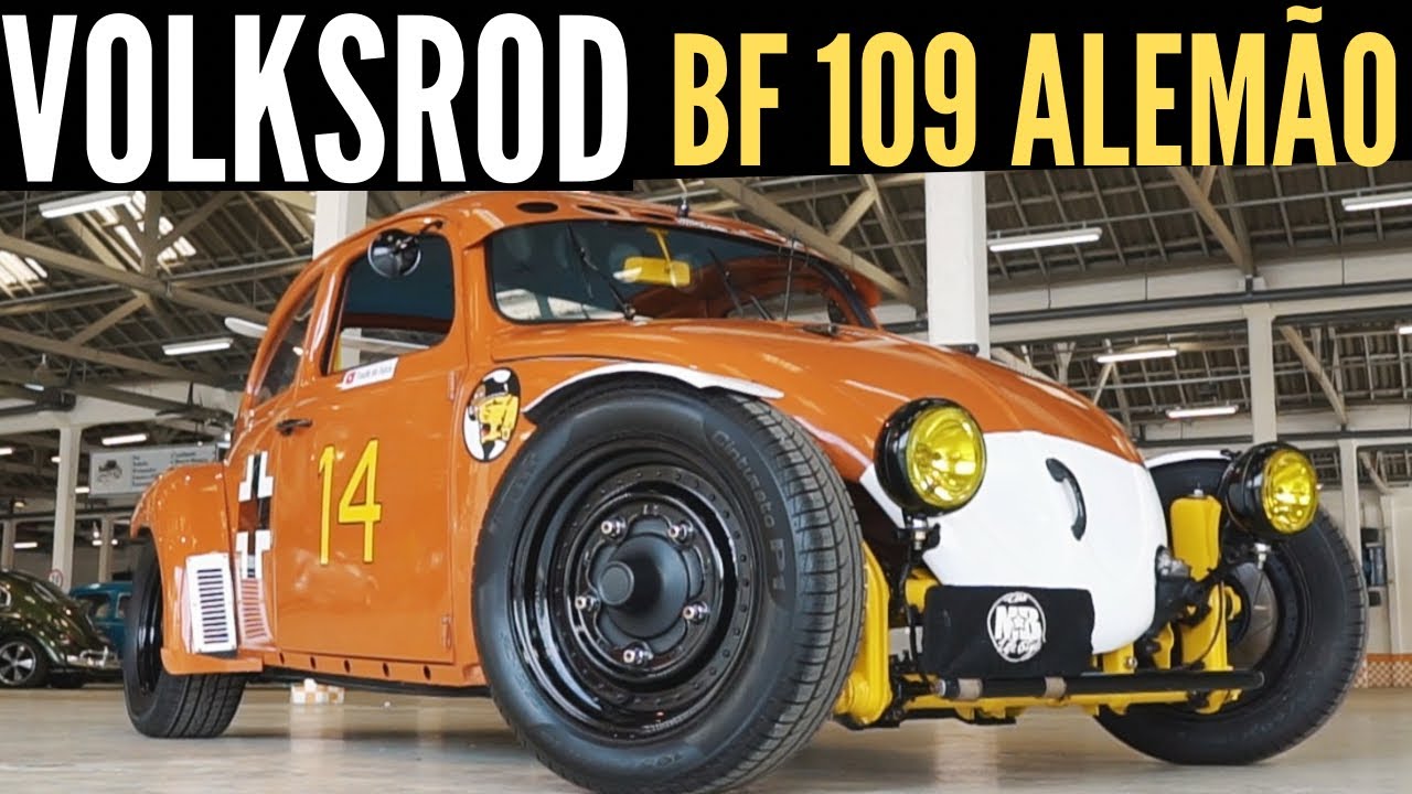 VW FUSCA 1973 QUE VIROU UM VOLKSROD FEITO EM CASA