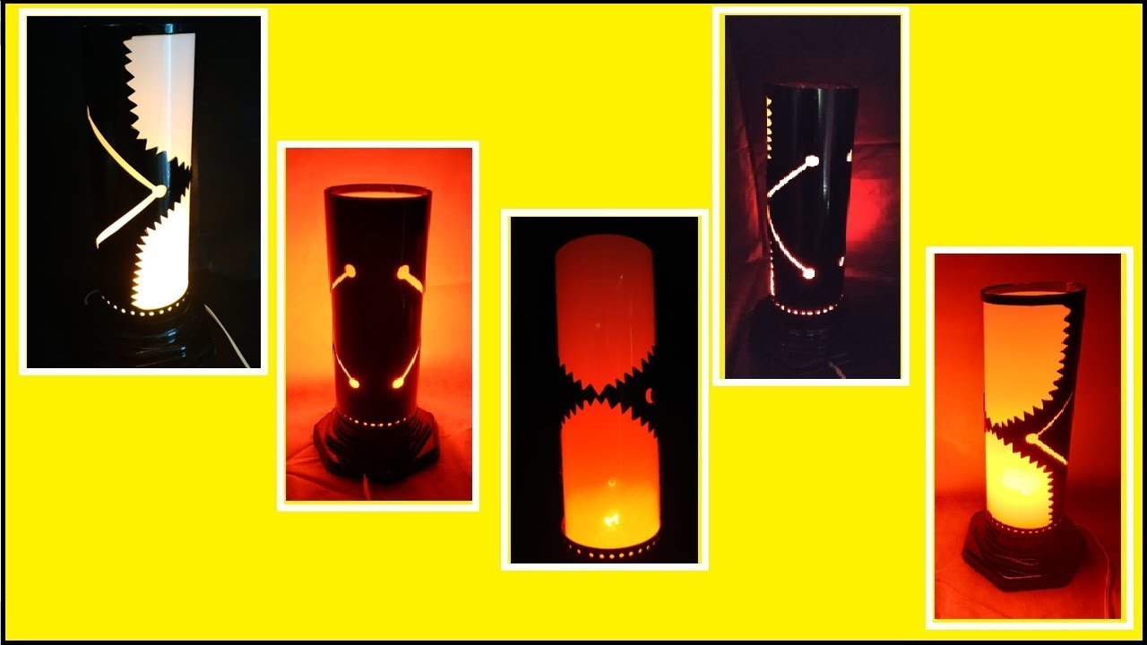 Como Fazer Luminária de PVC