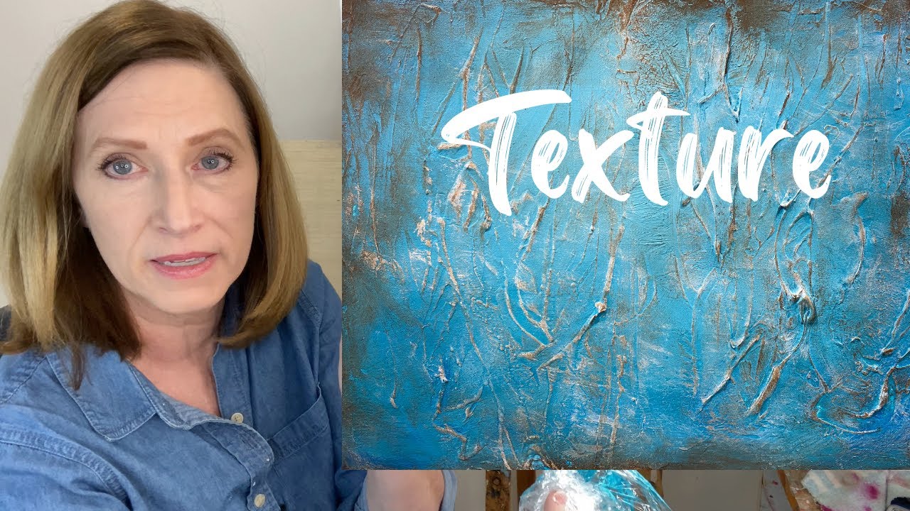 Comment faire de la texture à l'acrylique